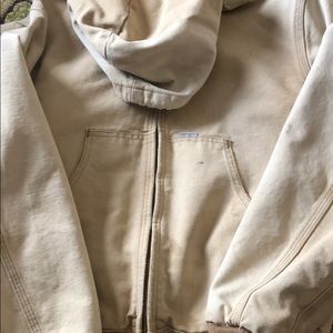 Cute Carhartt distressed jacket!